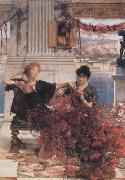 Alma-Tadema, Sir Lawrence Love's Jewelled Fetter (mk23) oil painting on canvas